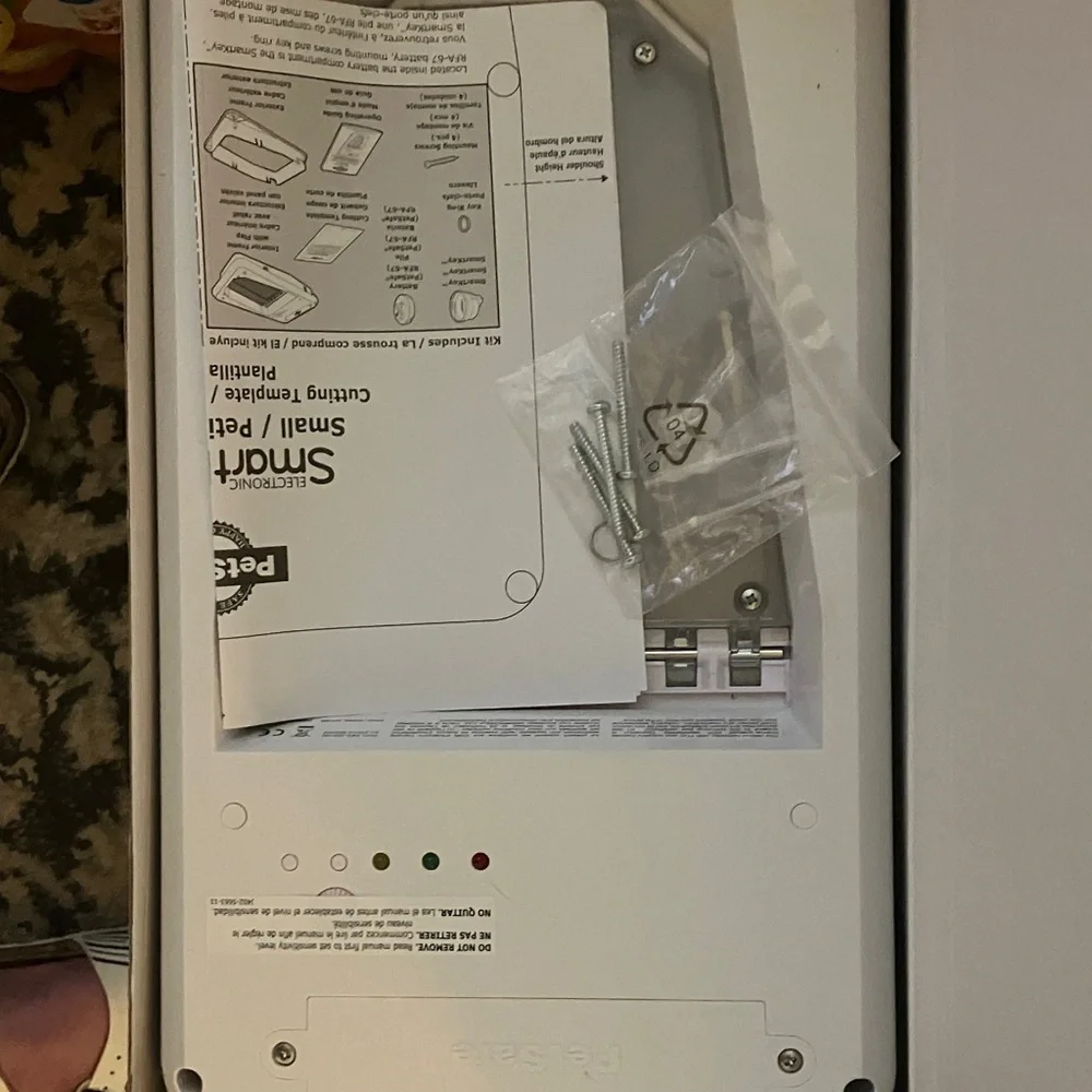 SmartDoor Electronic Pet Door for Small Dogs - Dark Green